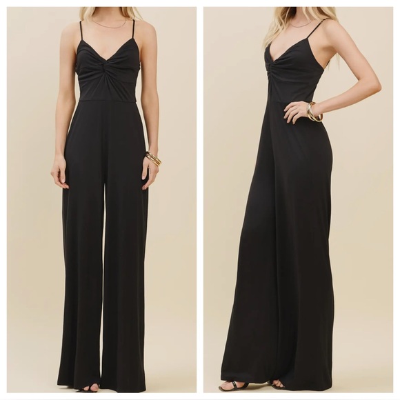 ShopEvelynne Black Sleeveless Jumpsuit - Picture 1 of 2